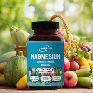 OEM Magnésium Capsules Santé Supplément Sélénium, <span class=keywords><strong>Zinc</strong></span>, Iode, L-tyrosine dans 1 Magnésium Capsules - Product Image 2