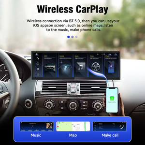 ZWNAV 2560*720 14.9 " <span class=keywords><strong>จอ</strong></span>ภาพอัจฉริยะสำหรับรถยนต์ BMW ซีรีส์ <span class=keywords><strong>6</strong></span> รุ่น E63 E64 ปี 2004-09 ระบบปฏิบัติการ LINUX รองรับ Apple Carplay เครื่องเล่นมัลติมีเดียในรถยนต์ พร้อมระบบนำทาง GPS - Product Image 4
