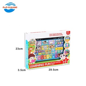 Juguetes para bebés Montessori, tableta de aprendizaje para niños <span class=keywords><strong>populares</strong></span>, máquina de aprendizaje para niños, compatible con inglés, español, francés, leer música - Product Image 6
