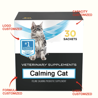 Complément Probiotique Apaisant en Poudre Premium Avancé pour Chats – Favorise un Comportement Calme – Sans Remplisseurs – Sûr pour Chats Seniors – Sans Céréales