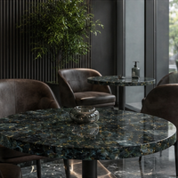 Carrelage en granit UNION Polished Emerald Pearl - Densité contemporaine pour applications extérieures et parcs