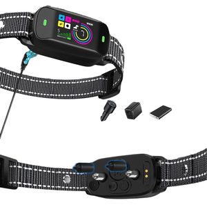 Collare intelligente Anti-cane che abbaia materiale plastico resistente impermeabile Stop fastidio con schermo a colori-prodotto adatto agli animali domestici - Product Image 5