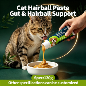 Gel Nutritionnel Anti-Boules de Poils pour Chats et Chiens, Fibres d'Herbe à Chat, Prébiotique Yucca, Soutien Digestif et Intestinal, Complément Alimentaire pour Animaux - Product Image 4