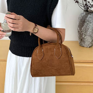 Sacs à bandoulière personnalisés pour femmes de Guangzhou, sacs à main en daim tendance pour femmes, pochette pour femmes, fournisseur - Product Image 1