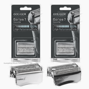 Cabezales <span class=keywords><strong>de</strong></span> Repuesto para Afeitadora 70S, Cuchillas Suecas <span class=keywords><strong>de</strong></span> Acero Inoxidable No Desechables para Afeitadoras Eléctricas (Compatible) - Product Image 2