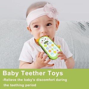 Phone Music Baby Sound Toys para bebés de 12 a 18 meses, versión en inglés, teléfono para bebés con luces y melodías - Product Image 5