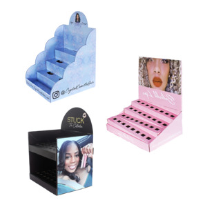 12 Piece <strong>Cardboard</strong> <strong>Display</strong> for Lip Balm High Quality <strong>Cardboard</strong> Skin Care <strong>Display</strong> <strong>Stand</strong> Paper <strong>Triangle</strong> Standee <strong>Display</strong>
