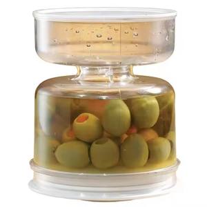 <span class=keywords><strong>Pickle</strong></span> e Azeitonas Ampulheta Jar <span class=keywords><strong>Juice</strong></span> Separator <span class=keywords><strong>Pickle</strong></span> e Olive Container plástico <span class=keywords><strong>pickle</strong></span> jar - Product Image 5