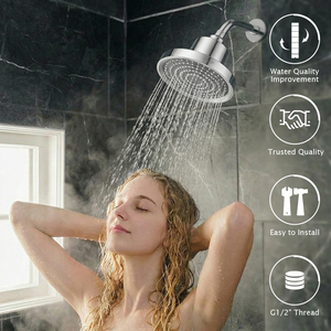 Soffione <span class=keywords><strong>Doccia</strong></span> Leelongs Anti-Intasamento ad Alta Pressione con Addolcitore d'Acqua e Filtro a 15 Stadi per Rimozione Cloro e Cura della Pelle - Product Image 2