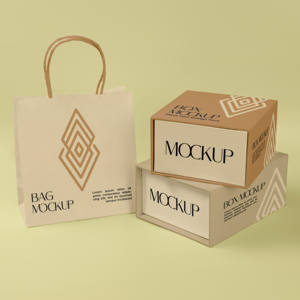 Caja de regalo con embalaje de cartón impreso estilo cajón con asa de cuerda de papel, bolsa de papel - Product Image 6