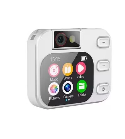 New MP3 Player with Color Touchscreen, Camera, and Radio with External Speaker; a Great Student Gift.