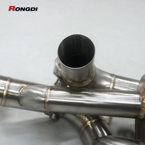 Échappement Catback en acier inoxydable 304 pour Porsche 718 Cayman GTS 2020-2023 4.0T, tuyaux de performance automatiques - Product Image 4