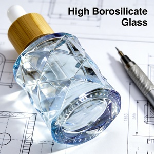 Custom Luxury 10ml Refillable Essential Oil <b>Bottle</b> Transparent Bamboo <b>Dropper</b> <b>Bottle</b> for Serum Skincare Oil - Product Image 5