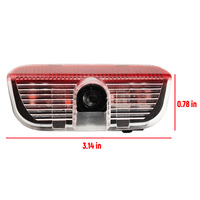 Proyector de Luz LED de Bienvenida para Puerta con Logo para VW Golf Touareg CC Sharan Passat Tiguan Eos, Luz de Sombra Fantasma, Luz LED con Logo para Coche