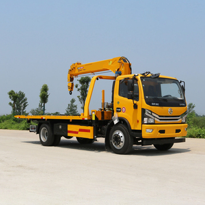 Camion <span class=keywords><strong>de</strong></span> remorquage à plateau plat CLW Commercial Custom 4x2, nouveau, pour transport routier, avec grue - Product Image 3