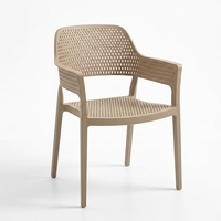 Chaises de salle à manger modernes sans accoudoirs, design européen, en plastique léger, colorées, empilables, durables, pour la maison, l'appartement, le bureau