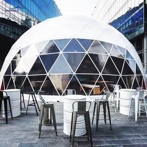 Tienda de cúpula de PVC para hotel, carpa de lujo con sujeción geodésica para exteriores - Product Image 2