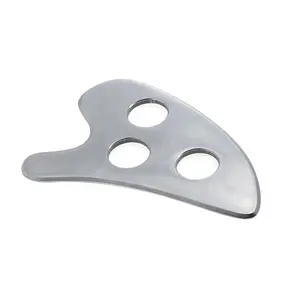 IASTM tool loose muscle meridian massager three holes fascial knife Stainless steel gua sha