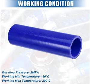 Tuyau d'admission d'air en silicone haute performance pour radiateur intercooler turbo, pièces <span class=keywords><strong>de</strong></span> mise à niveau/remplacement pour moteur - Product Image 5