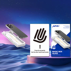 Miếng dán màn hình kính cường lực chống nhìn trộm, bảo vệ điện thoại di động, dễ dán, không bụi, chất lượng HD - Product Image 2