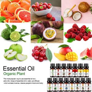 アップルピーチココナッツチェリーパイナップルストロベリーレモンアロマセラピーフルーティーフレグランスオイルギフトセットディフューザー石鹸キャンドル作り用 - Product Image 2