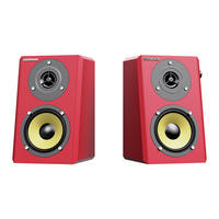 Altavoz de Monitor LCD para Juegos de Alta Fidelidad con Bluetooth USB de 10 W para Estudio en Casa, con Conector para Auriculares y Micrófono