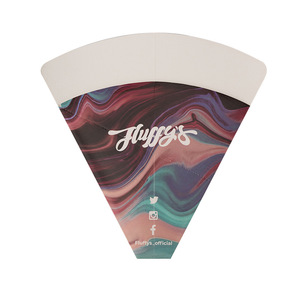 Logo In Tùy Chỉnh Dùng Một Lần Crepes Và Waffle Hộp Giấy Chủ Cone Container Hãy đi Crepe Hộp - Product Image 4