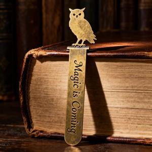 Phong Cách Cổ Điển Laser Khắc Antique Brass Owl Thiết Kế Bookmark Công Ty Số Lượng Lớn Bán Buôn Đọc Sách Quà Tặng Brass Owl Thiết Kế Bookmark - Product Image 4