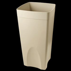 Bidone per Rifiuti Rigido Landmark 72 L Design Quadrato Beige - Product Image 3
