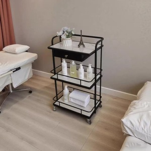 Beauty Instrument <b>Trolley</b> with Drawers, a Small Mobile Tool Cart with Storage Rack, Designed for Beauty Salons - Product Image 3