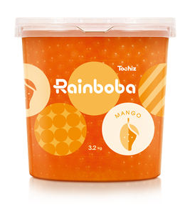 Fabriqué à Taïwan Chine Top Vente Fruit Saveur Crystal Boba 3.2Kg Konjac Popping Perles Mangue Saveur pour Boisson Froide - Product Image 1