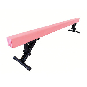 Barre d'équilibre en <span class=keywords><strong>bois</strong></span> professionnelle <span class=keywords><strong>pour</strong></span> la maison, hauteur réglable, surface antidérapante, équipement d'entraînement physique <span class=keywords><strong>pour</strong></span> enfants - Product Image 2