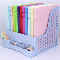 Recién llegados, sublimación de Enfermería de plástico de alta calidad personalizada, Portapapeles de almacenamiento plegado, caja de archivo multifunción