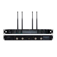 AD4D KSM9 Micro sans fil Micro portable Système de microphone sans fil UHF True Diversity