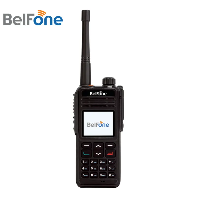 BelFone BF-TD930EX Komunikasi Penting Radio Dua Arah Perlindungan Ip68 Genggam Tahan Ledakan PTT Walkie Talkie