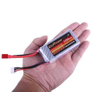 KinPower Rc Battery 11.1V 3S 1500mAh 30C For <b>Drones</b> Cars Boats - Product Image 4