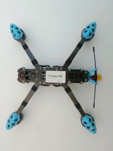 Simulateur FPV Mark 4F FPV7 pouces F405 avec caméra 1800tvl pour kit de course FPV à hélicoptère télécommandé 6S - Product Image 3
