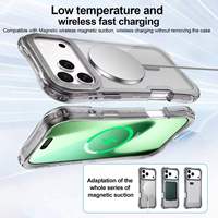 Coque de protection robuste antichoc magnétique 3-en-1 JUNBO pour iPhone 18 17 16 15 Pro Max, hybride TPU PC