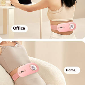 Hochwertiger Menstruation massage gürtel 9 Vibrations stufen Smart Comfort Convenience Heizkissen für taillen freie Einstell zeit - Product Image 6