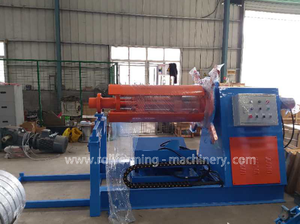 Automatische Doppelschicht-Bodenbelag-Rollen form maschine - Product Image 3