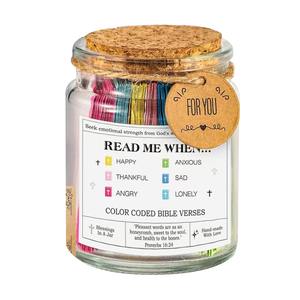 Tarjetas de Oración con Versículos Bíblicos Codificados por Colores para el Estrés, la Fatiga y las Emociones de la Mamá, Regalo Cristiano para Cumpleaños y Navidad - Product Image 5