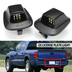Groothandel Fabriek Prijs 9 Led 12V Nummerplaat Licht Lamp Voor 1997 Te 2011 Ontwijk Dakota Voor 2006 Aan 2009 Mitsubishi Raider - Product Image 6