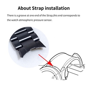 Muñequera Pulsera de metal con extremo curvo Sin huecos Correa de acero inoxidable para Samsung <span class=keywords><strong>Galaxy</strong></span> Watch 4 <span class=keywords><strong>Classic</strong></span> 46mm <span class=keywords><strong>42mm</strong></span>/<span class=keywords><strong>Watch4</strong></span> 44mm 40mm - Product Image 5