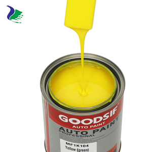 Peinture automobile 1K Basecoat <span class=keywords><strong>Couleur</strong></span> unie Réparation de carrosserie Vernis d'amorçage Peinture automobile chinoise - Product Image 4