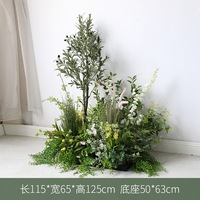 Boules florales décoratives haut de gamme en soie artificielle pour centres de table de mariage, banquets et cérémonies de demande en mariage