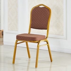 Venta al por mayor barato elegante fiesta <span class=keywords><strong>alquiler</strong></span> apilable Conferencia auditorio Hotel Hall silla oro Metal hierro acero boda banquete <span class=keywords><strong>sillas</strong></span> - Product Image 1