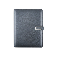 Classeur à anneaux rechargeable à feuilles mobiles Agenda Journal Carnet de notes Cuir PU A5 Fermeture magnétique à pression Planificateur Organisateur de bureau Cahier