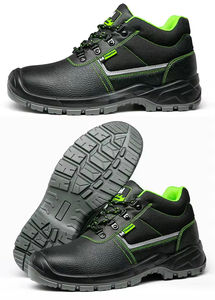 Botas de trabajo resistentes al desgaste para obras de construcción, ropa de trabajo, zapatos deportivos impermeables y antideslizantes para senderismo para hombres - Product Image 6