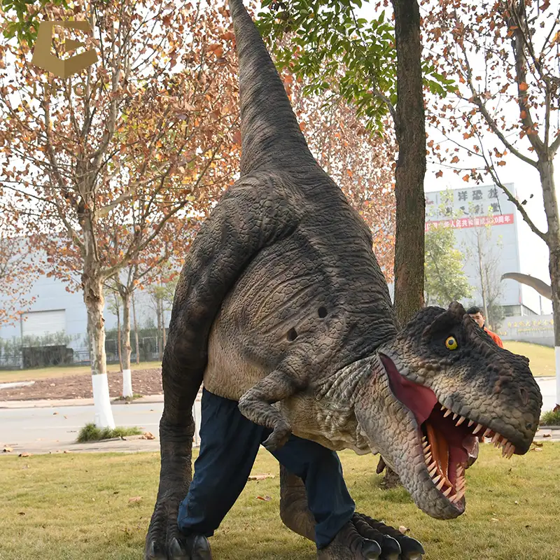 JN-KN-DC03 Outdoor T-Rex echte Dinosaurier Kostüm für Erwachsene