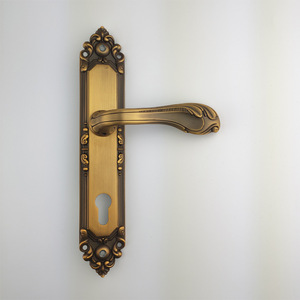 Serrure de poignée de porte en or à longue entrée brossée de style luxueux et à la mode pour le marché <span class=keywords><strong>du</strong></span> <span class=keywords><strong>sud</strong></span>-<span class=keywords><strong>est</strong></span> - Product Image 1